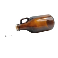 500ml 1000ml 1.5L 2L 3L 4L 5L Pot de vin brassé domestique Californie Ambre Verre Bière Bouteille de vin