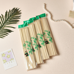 Small Sized <strong>Portable</strong> <strong>Grilled</strong> Heat Resistant Easily Cleaned Fruit Skewers Bamboo Sticks Tools - Product Image 5