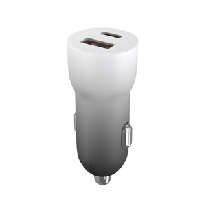 Gradiente al por mayor para carga rápida de color 3,0 puerto dual A + C 3.1A adaptador de cargador de coche Universal para ordenador portátil eléctrico OTP OVP <span class=keywords><strong>Facto</strong></span> - Product Image 1