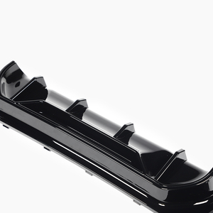 Diffusore Posteriore Nero Lucido in ABS Stile MP M Sport con Doppia Uscita Singola per <span class=keywords><strong>BMW</strong></span> <span class=keywords><strong>F20</strong></span> <span class=keywords><strong>2015</strong></span>-2018 - Product Image 3
