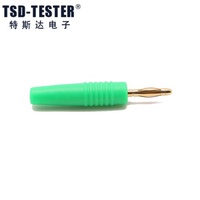 2 MM Cuivre Fiche Banane Plaquée Or Audio Mâle Connecteur Adaptateur