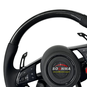Volant sport en fibre de carbone, mise à niveau et modification pour Audi <span class=keywords><strong>R8</strong></span> Volkswagen <span class=keywords><strong>Golf</strong></span> - Product Image 2