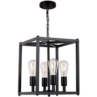 Lustre américain rétro de style campagnard industriel pour Amazon Restaurant Bar Chambre à coucher Creative Farmhouse Design E26 Hanging