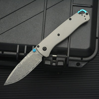 Draagbare Outdoor Edc Tool Vouwmes Stalen Mes Titanium Legering Handvat Survival Pocket Mes Voor Dagelijks Camping Oem Beschikbaar