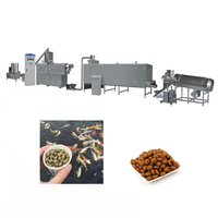 Machine de traitement entièrement automatique de granulés d'aliments pour animaux de compagnie, machine d'extrusion de granulés flottants pour aliments pour crevettes et poissons