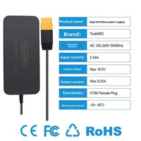 ToolkitRC ADP180 180W AC-DC Power Supply XT60 Plug PSU Portabel untuk RC FPV Drone Pengisi Daya Baterai UAV Pertanian