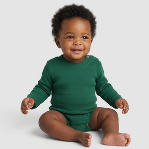 Fabricante de mamelucos de algodón premium para bebés al por mayor para pedidos a granel, mamelucos de algodón para bebés al por mayor - Product Image 1