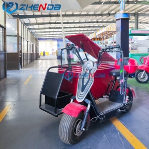 Zhenda Customized Color Juice Ice Cream Mobile Food Booth Hot Dog Food Stand Truck Display Food Trolley - Product Image 5