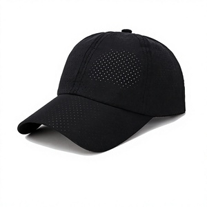 Casquette de baseball en maille polyester avec logo personnalisé, pour le golf, le tennis, les sports de plein air, séchage rapide, respirante - Product Image 1