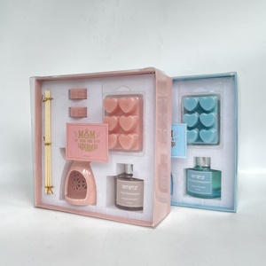 Diffuseur d'arômes en céramique de luxe 2025 pour la maison, avec <span class=keywords><strong>bougie</strong></span> chauffe-cire de luxe bleue et <span class=keywords><strong>rose</strong></span> pour chauffe-<span class=keywords><strong>bougie</strong></span> chauffe-cire - Product Image 6