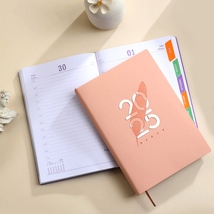 En gros 2025 planificateur <span class=keywords><strong>rendez</strong></span>-<span class=keywords><strong>vous</strong></span> livre quotidien anglais Journal académique gestion du temps avec Index planificateur cahier pour bureau - Product Image 4