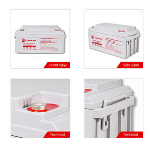 Batterie au gel plomb-acide longue durée sans entretien 12V 24Ah 33Ah 38Ah 55Ah 65Ah pour stockage solaire et onduleurs de télécommunications - Product Image 4