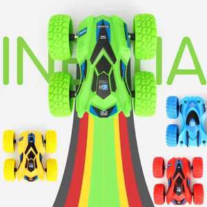 Heiß begehrtes Steuerungs-Wandkletter-Spielzeug: Rückzieh-Mini-Stunt-Auto-Set mit 360°-Rotation und Flip-Funktion - Product Image 2