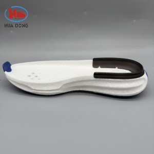 Entresuela de palomitas de maíz real transpirable, suela de <span class=keywords><strong>goma</strong></span> y <span class=keywords><strong>zapatillas</strong></span> de TPU pegadas, suelas de zapatos informales - Product Image 2