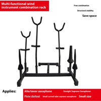 Présentoir multi-usages petit coude pour pièces de basson clarinette saxophone alto ténor