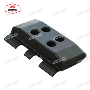 Hoge Slijtvastheid Rubber <span class=keywords><strong>Track</strong></span> Pads Ketting Stalen Spoor Ketting Voor Asfalt Straatstenen Voor Abg225.abg325 Bouwmachines Onderdelen - Product Image 4