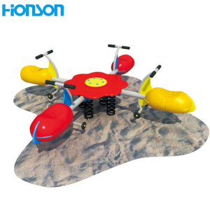 Balançoire en plastique animal pour enfants aire de <span class=keywords><strong>jeux</strong></span> extérieure double siège <span class=keywords><strong>à</strong></span> ressort balançoire <span class=keywords><strong>jeux</strong></span> pour enfants - Product Image 1