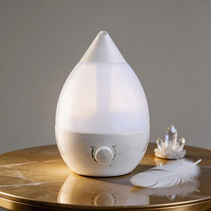 Humidificateur ultrasonique en plastique, diffuseur d'huiles essentielles, aromathérapie, stérilisation, LED à changement de couleur, 3-5L, bureau, hôtel, ultrasonique - Product Image 4