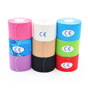 5cm x 5m vente en gros prédécoupé kinésiologie sport bande étanche prévenir les tensions musculaires bande athlétique - Product Image 5