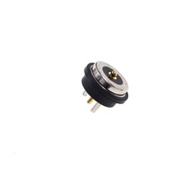 Conector magnético Circular de 2 pines para conector Usb, diseño personalizable, chapado en oro grueso, Cable magnético Pogo