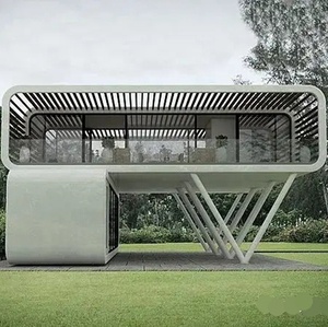 Apple Cabin avec cuisine et salle de bain Maison mobile avec système d'alimentation et d'eau Conteneur portable Boutique Coffee Shop Boîte automatisée - Product Image 5