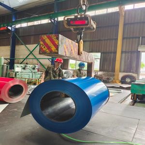 Weinrot <span class=keywords><strong>PPGI</strong></span> Stahls pule RAL 3005 Vor lackierte verzinkte Stahls pule 0,35mm für den Bau PPGL Stahls pulen - Product Image 4