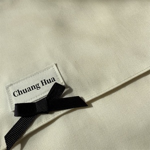 Custom Logo Printed Eco Recycle Drawstring Packaging Cotton Dust Bag Soft Reusable Cotton <b>Envelope</b> Pouch Clothing Packaging Flap - Product Image 2