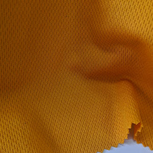 Prix usine léger 135GSM respirant sec tricoté 100% Polyester <span class=keywords><strong>tubulaire</strong></span> maille oiseau oeil tissu pour maillot de sport, vêtements de sport - Product Image 4