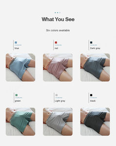 New Arrival Custom Mens <b>Boxer</b> Briefs Underwear Luxury 95% Cotton <b>Ladies</b> Shorts Pants Loose Custom Printing Loose Shorts - Product Image 2