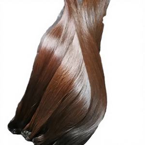 ราคาโรงงานขายส่ง ไม่มีภาษี ผมเวียดนามแท้เกรด Non-Remy แบบตรงธรรมชาติ ทอแบบ Double Weft ทุกสี - Product Image 2