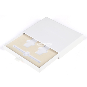 Luxury Watch Strap Packaging <b>Box</b> Custom White Drawer Gift <b>Box</b> With EVA Insert Biodegradable Handmade Custom Design Packaging - Product Image 3