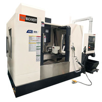 Centre d'usinage vertical CNC 3 axes haute rigidité avec broche BT40 pour pales d'hélices de moteurs aéronautiques et hélices marines VMC-V855