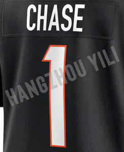 पुरुषों की सीइन टीम फुटबॉल जर्सी के 9 जोए बरो 1जा मारर ने 5 टी हिगिगिंस को दिया अमेरिकी फुटबॉल खेल सीमित जर्सी की शर्ट - Product Image 3