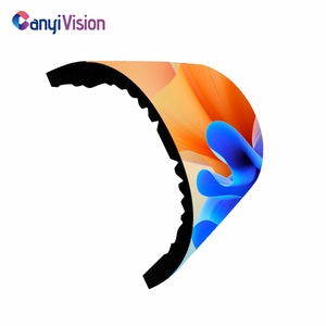 Hình dạng tùy chỉnh dẫn hiển thị bất kỳ thiết kế như logo của bạn 2D 3D giải pháp quảng bá thương hiệu Sáng tạo - Product Image 6