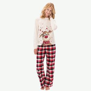 Pijamas navideños a juego para la familia, pijamas de bambú y algodón para mamá e hija, pijamas navideños para mascotas, pijamas para perros, conjuntos de pijamas, pijamas para hombres - Product Image 3