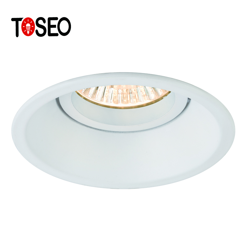 Corridor 6w Deep Cup Fixed LED Downlights Aluminium Front Replace Bulb