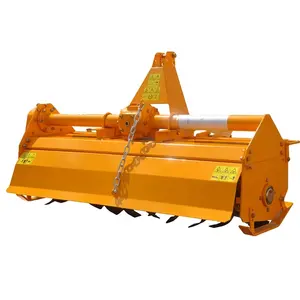 Supporting 25-55 horsepower tractor used by the chain drive rotary tiller including drive shaft