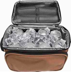 Bolsa Térmica para Almuerzo de Doble Compartimento de Lujo 2024, Lonchera Bento, Botella, Logotipo Personalizado Impreso, Patrón Impreso, Venta Caliente, Almacenamiento de Alimentos - Product Image 2