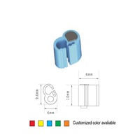 Logo personnalisé anneau RFID UHF RFID Pigeon Tag suivi course poulet pied anneau jambe anneau étiquettes pour Pigeon