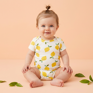 online shopping Wholesale Baby clothes eco friendly undyed substantial baby boy girl clothes romper organic cotton romper india - Product Image 1