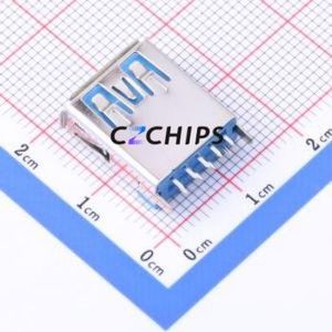 HC-ST-003-010-L15.0-J USB Connector Through hole Component (THT) Connector Type-A USB 3.0 Female Through Hole - Product Image 2