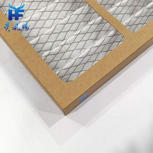 Filtre à air de retour pour four, à cadre en <span class=keywords><strong>carton</strong></span> jetable 20x20x1, avec média en fibre de verre grossière, économique, pour distributeurs en gros - Product Image 4