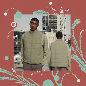 Nuevo Chaleco Acolchado de Lona con Cremallera Completa, Impermeable y Cortavientos para Hombre, Marca LEAFITS, para Deportes, Trotar y Actividades al Aire Libre - Product Image 3