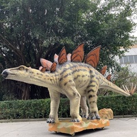 Dinosaure Theme Park Robot Mécanique Animatronic Dinosaure Réplique Stegosaurus Modèle