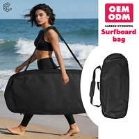Sac de transport durable pour planches de surf, longboards, SUP, kitesurf et planches de windsurf avec poignée