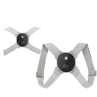 Correcteur de posture intelligent avec rappel de vibration électrique, soutien dorsal supérieur professionnel réglable