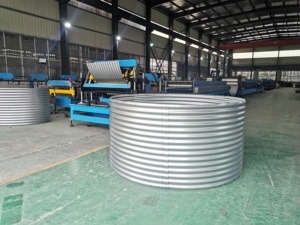 Tự động tôn thép Silo làm cuộn hình thành máy vòm cong 2mm-4mm cống thép cống bánh răng động cơ thành phần cốt lõi - Product Image 6