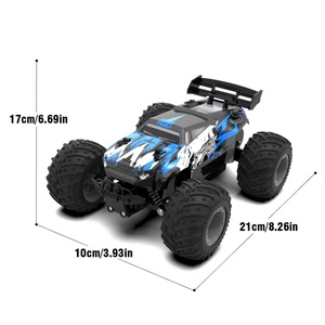 Voiture tout-terrain RC JJRC Q175 2,4 GHz à double moteur, éclairage LED, échelle 1:18, construction métallique, 4 canaux, prête à l'emploi, câble USB - Product Image 2