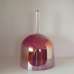 Cuenco para cantar con mango HF, 432Hz, 440Hz, luz cósmica de Rubí, cuencos Cantores de cristal de cuarzo de mano para meditación curativa con sonido - Product Image 2