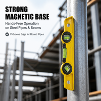 Niveau magnétique haute précision en aluminium moulé sous pression, règle de mesure industrielle pour la construction